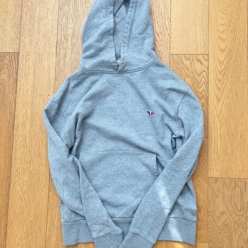 Gray Hooded Sweatshirt